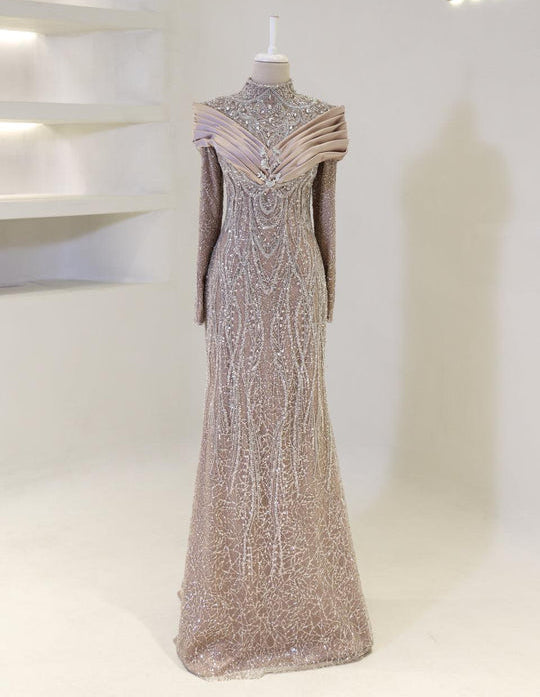 Couture Marwa Modest Evening Dress