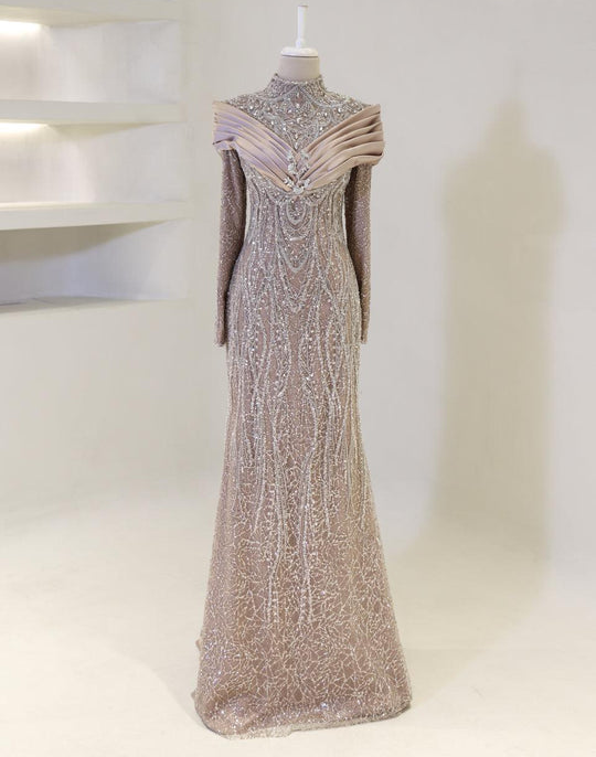 Couture Marwa Modest Evening Dress