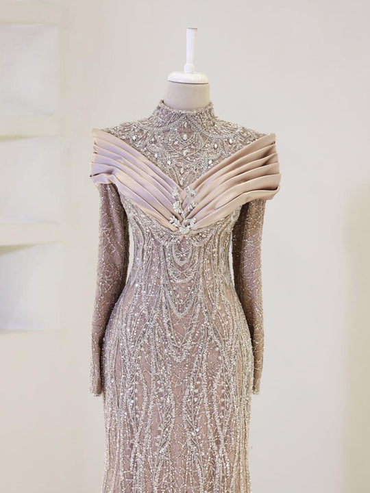 Couture Marwa Modest Evening Dress