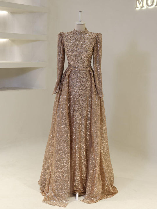Couture Mira Modest Evening Dress