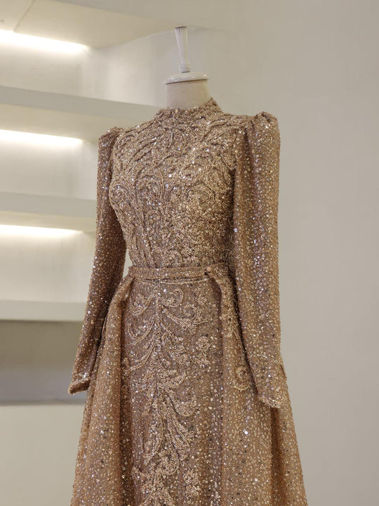 Couture Mira Modest Evening Dress