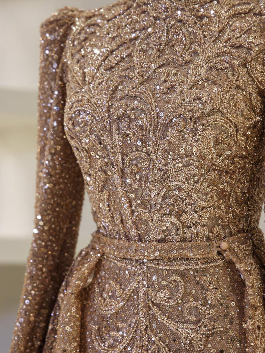 Couture Mira Modest Evening Dress