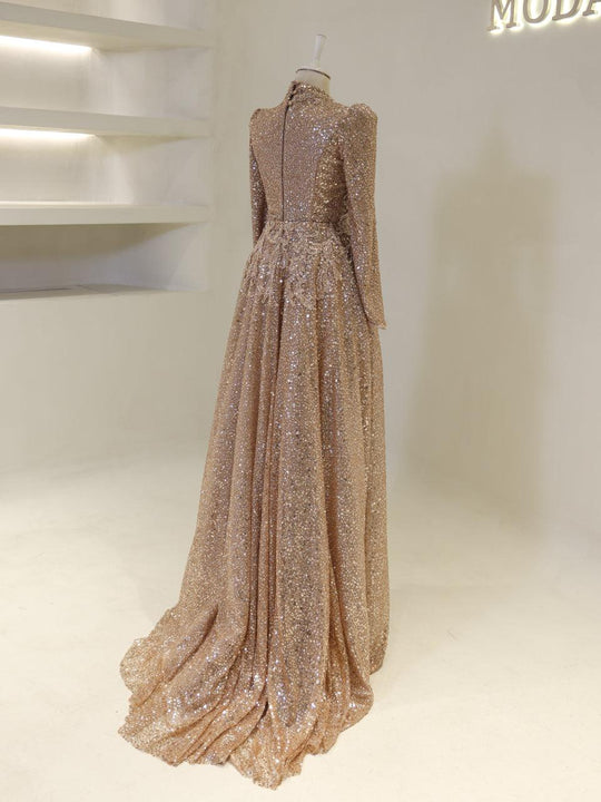 Couture Mira Modest Evening Dress