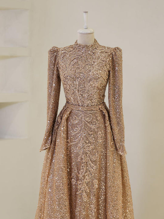 Couture Mira Modest Evening Dress