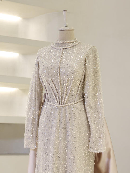 Couture Palma Modest Evening Dress