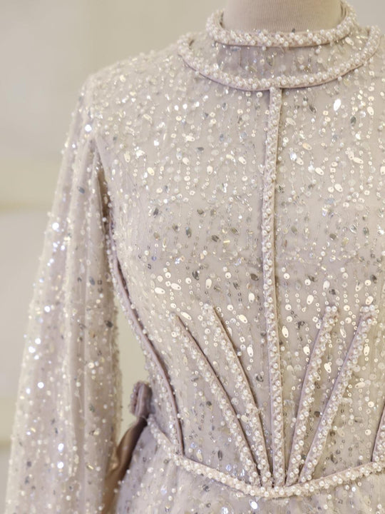 Couture Palma Modest Evening Dress