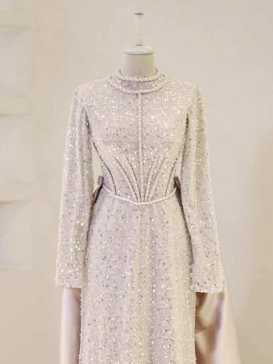 Couture Palma Modest Evening Dress