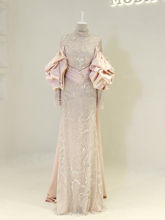 Couture Sima Modest Evening Dress