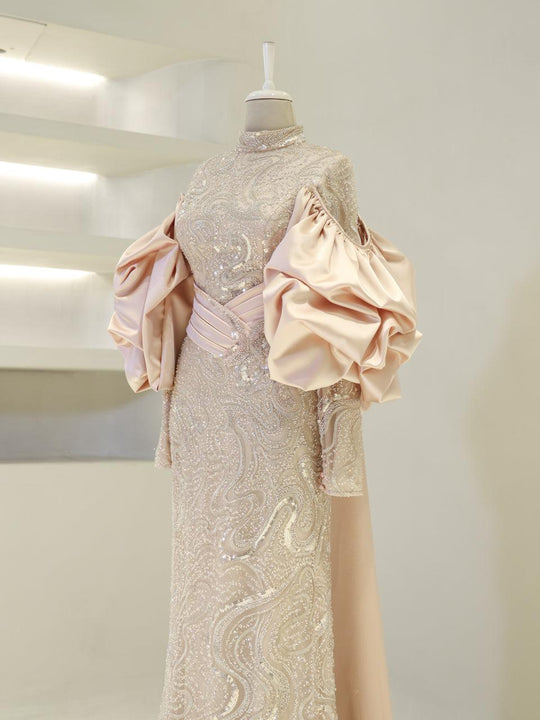 Couture Sima Modest Evening Dress