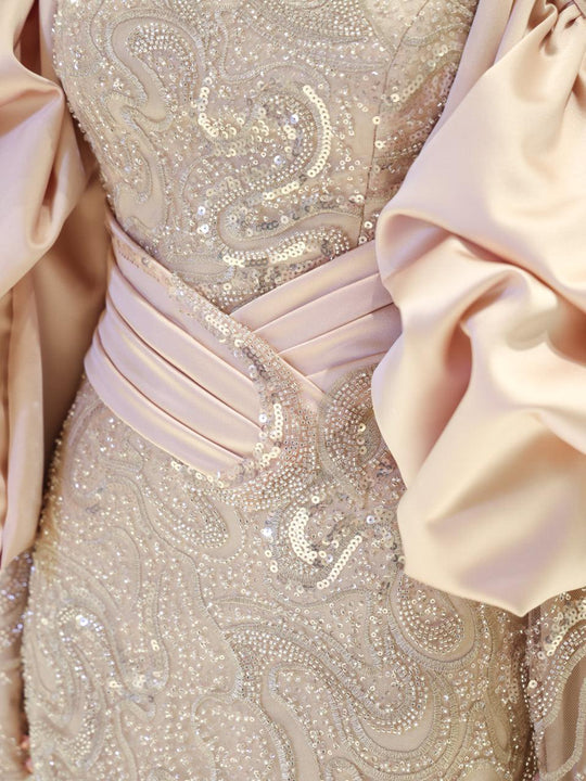 Couture Sima Modest Evening Dress