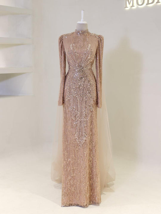 Couture Sena Modest Evening Dress