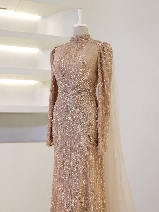 Couture Sena Modest Evening Dress