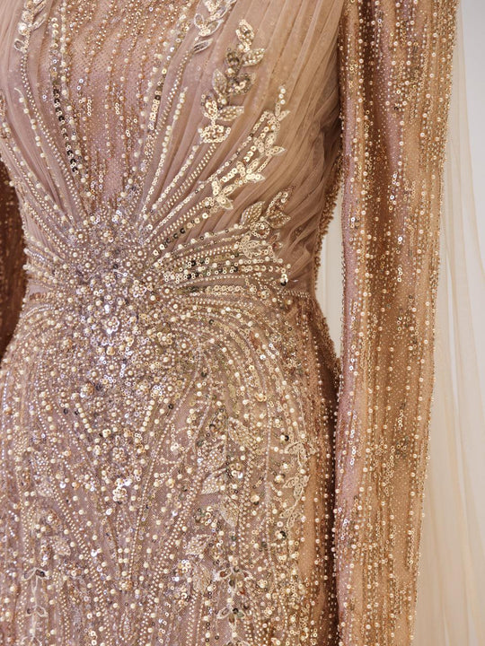 Couture Sena Modest Evening Dress