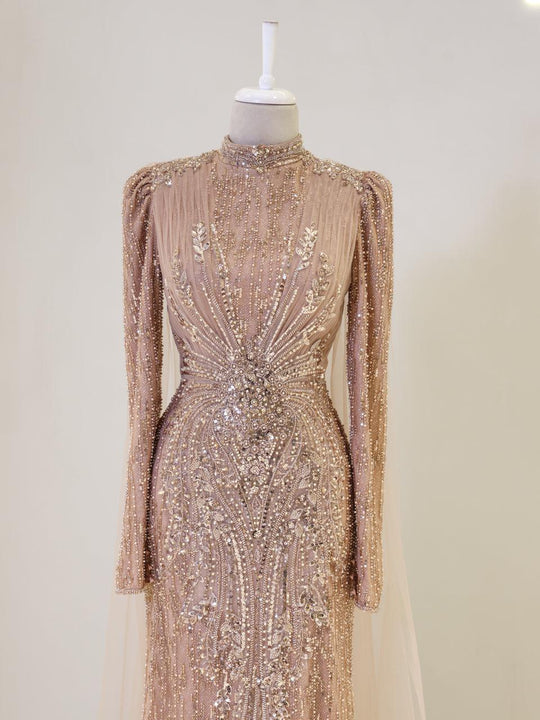 Couture Sena Modest Evening Dress