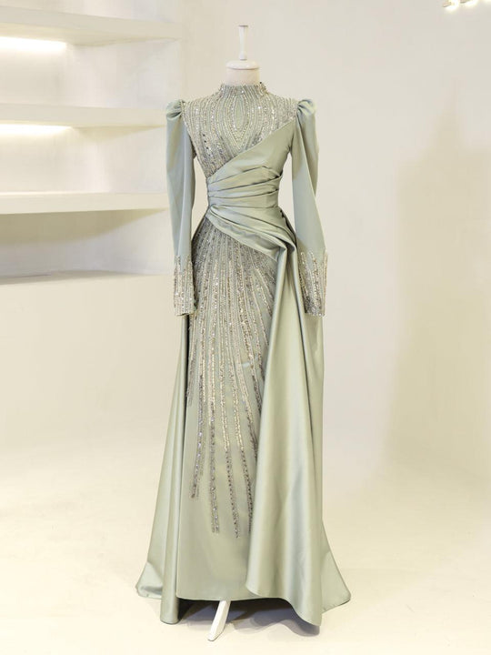 Couture Sura Tesettür Modest Evening Dress