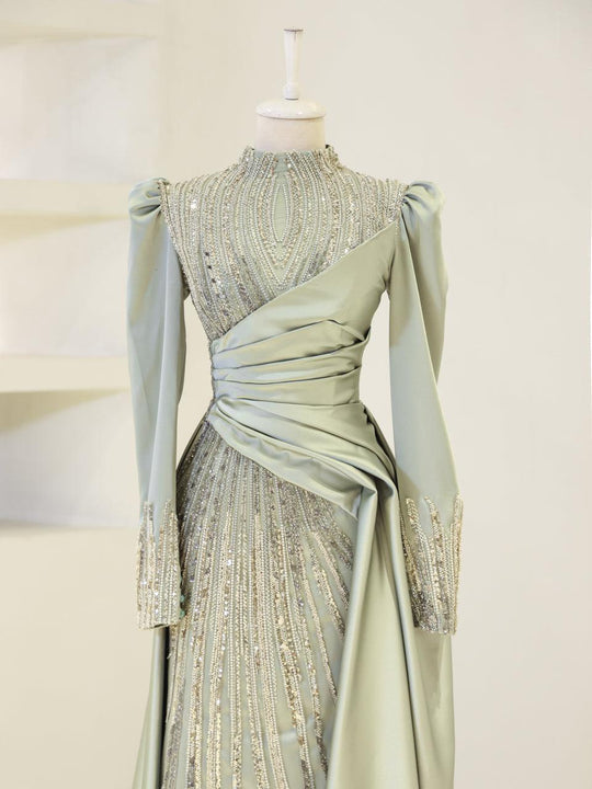 Couture Sura Tesettür Modest Evening Dress