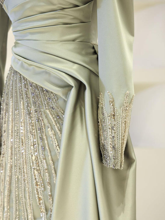 Couture Sura Tesettür Modest Evening Dress