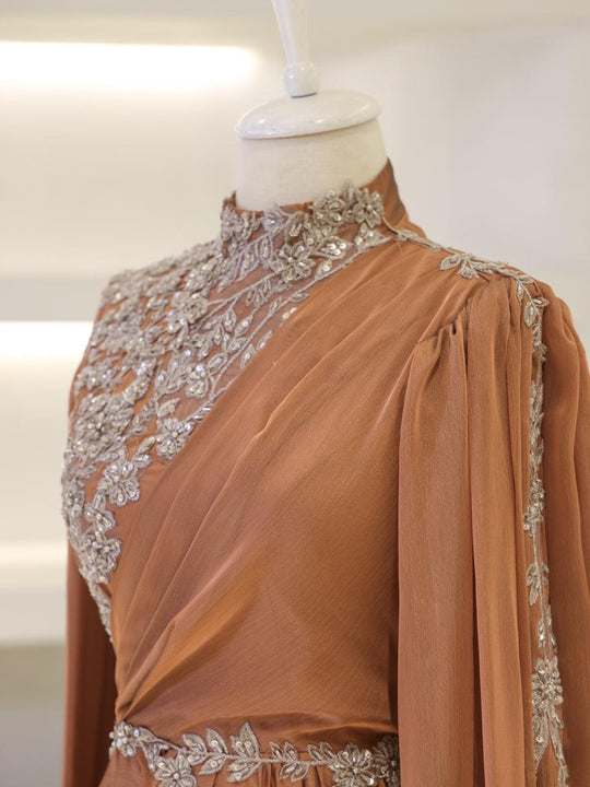 Halil Modest Evening Dress