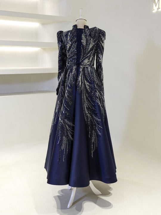 Lana Modest Evening Dress Merhaba Boutique Lana Modest Evening Dress Merhaba Boutique
