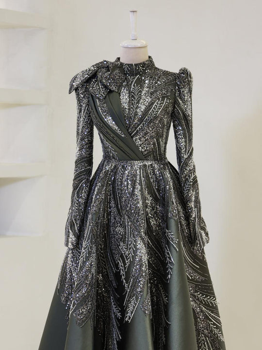 Lana Modest Evening Dress