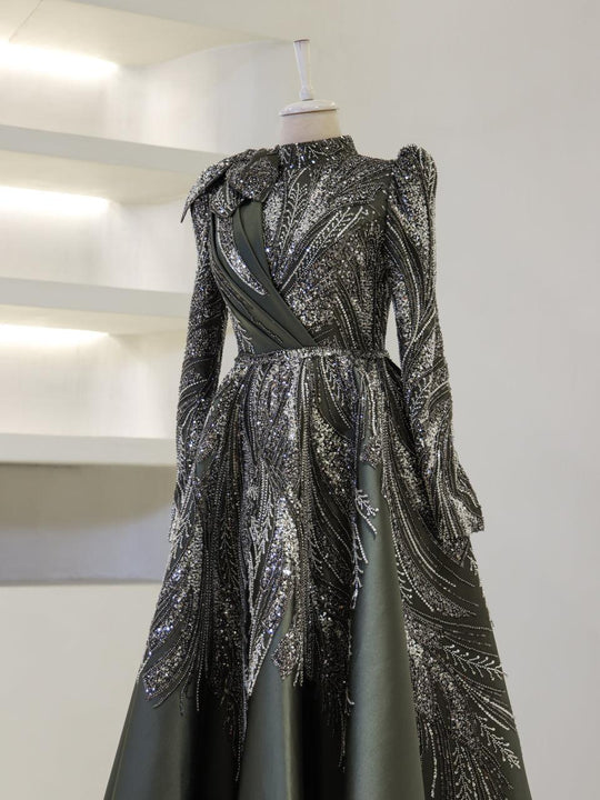 Lana Modest Evening Dress