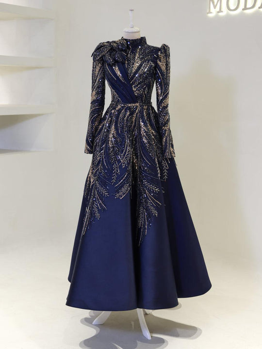 Kaden Modest Evening Dress Merhaba Boutique Kaden Modest Evening Dress Merhaba Boutique