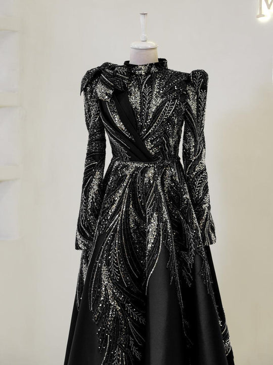 Lana Modest Evening Dress