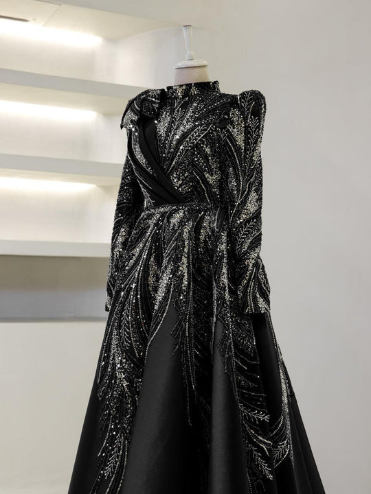 Lana Modest Evening Dress