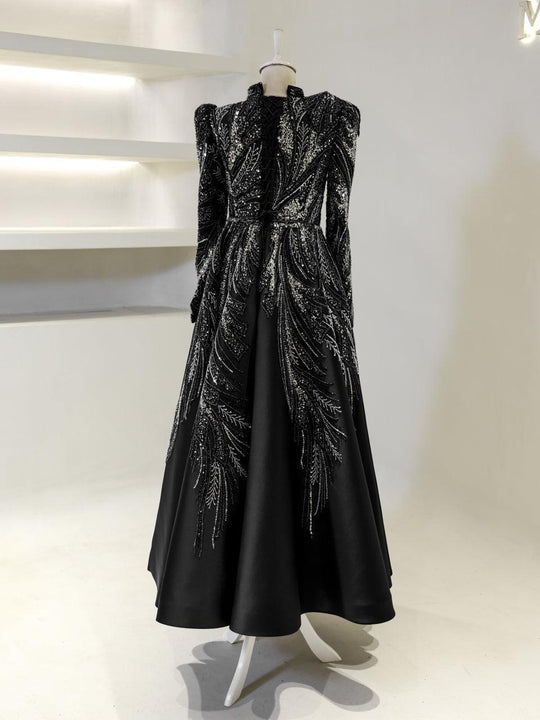 Lana Modest Evening Dress Merhaba Boutique Lana Modest Evening Dress Merhaba Boutique