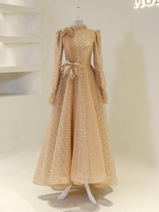 Kitana Modest Evening Dress Merhaba Boutique Kitana Modest Evening Dress Merhaba Boutique