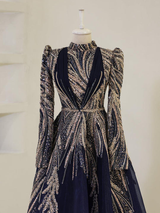 Minal Modest Evening Dress