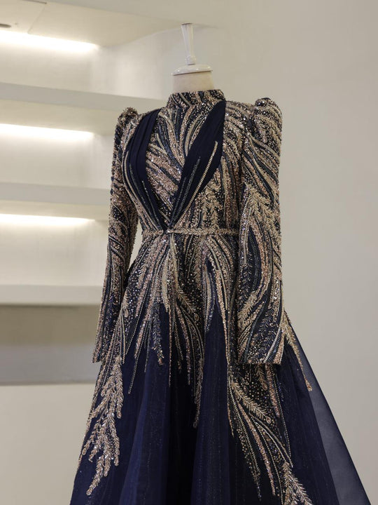 Minal Modest Evening Dress