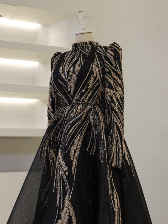 Minal Modest Evening Dress