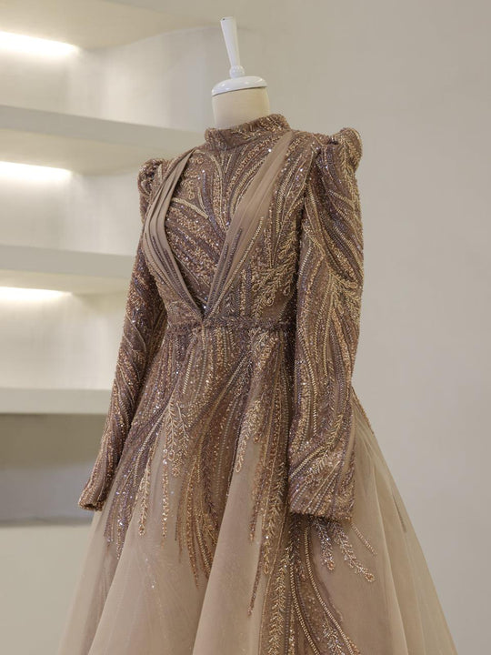 Minal Modest Evening Dress