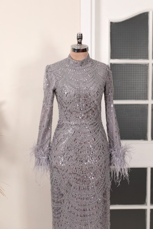 Veronica Modest Evening Dress