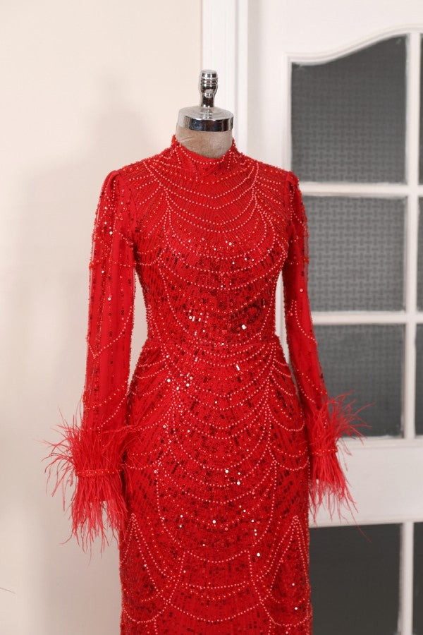 Veronica Modest Evening Dress