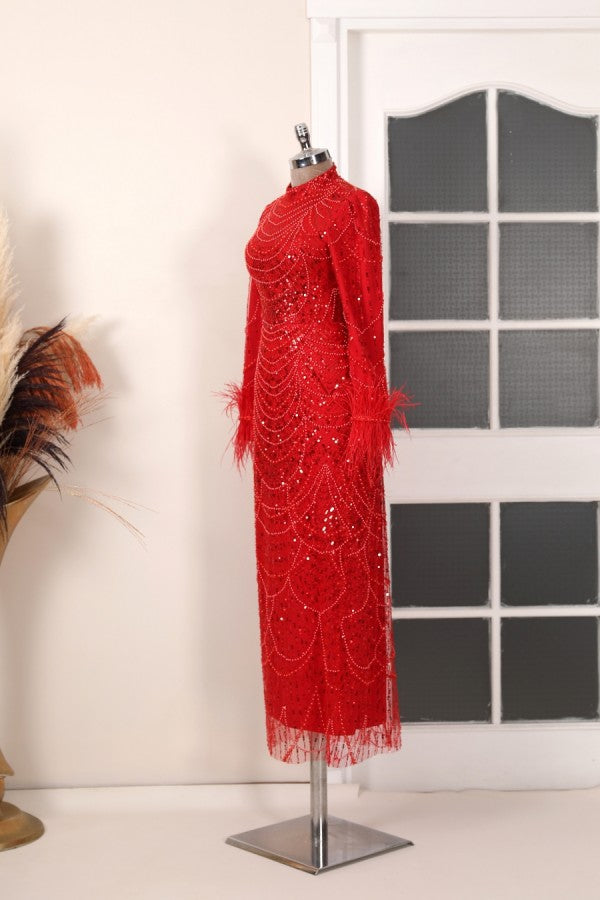 Veronica Modest Evening Dress