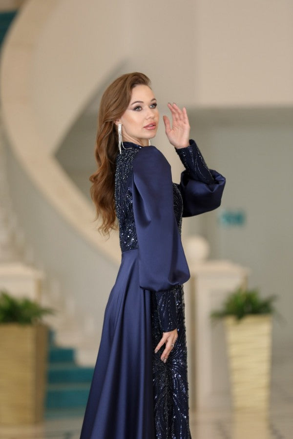 Yasemin Modest Evening Dress1