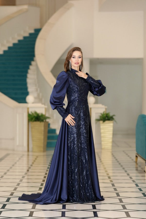 Yasemin Modest Evening Dress Merhaba Boutique Yasemin Modest Evening Dress Merhaba Boutique